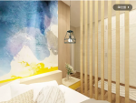 长江国际140平米现代简约风三居室装修案例