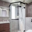 南京现代风格新房淋浴房装修设计效果图