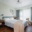 南京欧式风格新房卧室木地板装修设计效果图  