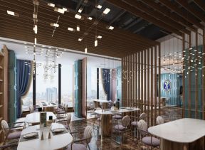 北京高级饭店餐厅装修布局图片2023