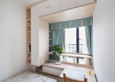 現(xiàn)代簡約風格的78平米小居室，裝修設計非常實用，而且成本低