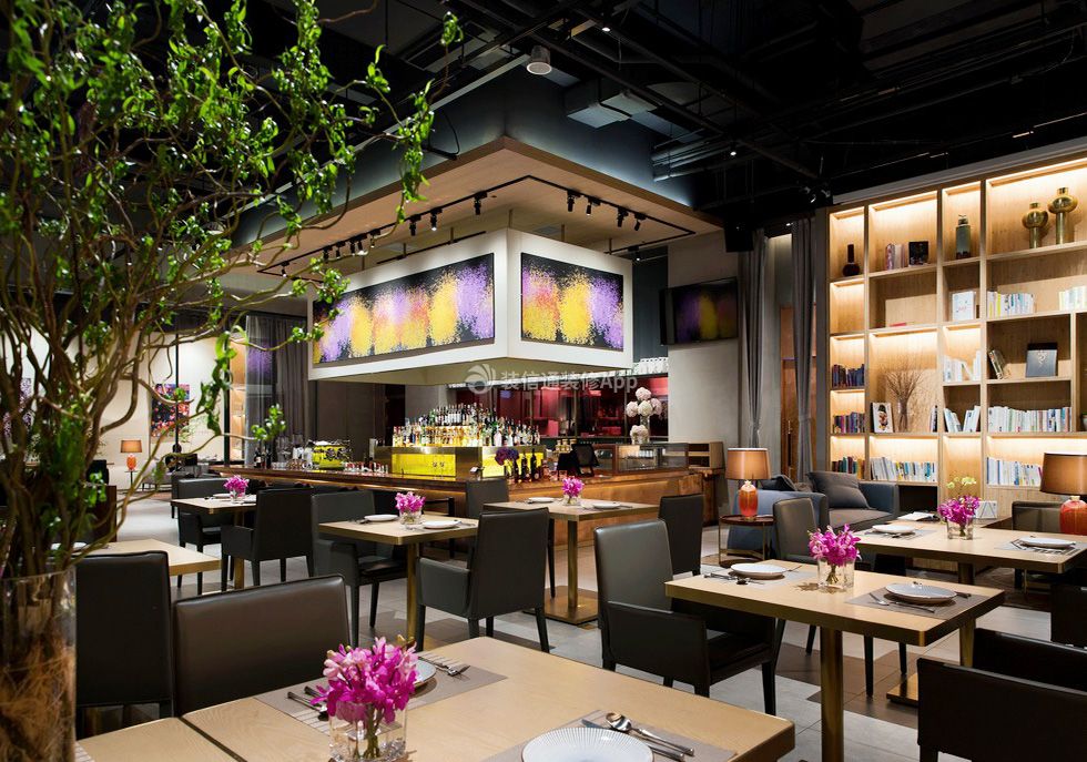 北京320平餐饮店现代风格装修设计图片