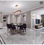 泰阳国际商贸中心147平米欧式风格三居室装修案例