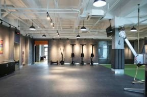 健身房空间设计 健身房简约装修 