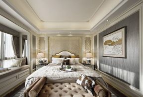 2023南京欧式风格卧室飘窗装修设计图