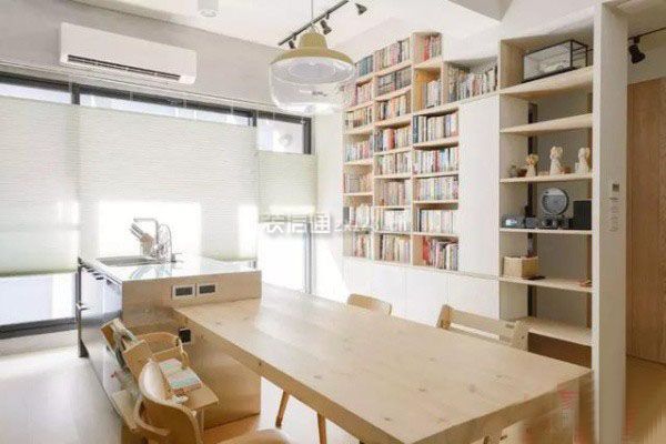 小户型如何实现客厅书房一体化设计?