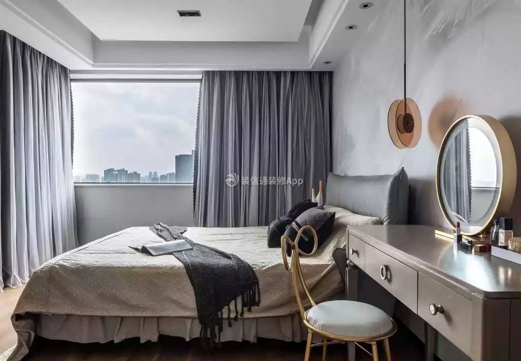 广州欧式风格房屋卧室装修设计图