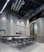 广州现代风格茶餐厅装修设计效果图