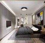 宏利西固新城现代121平方米三居室装修案例