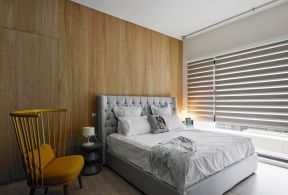 广州现代风格新房卧室室内隐形门装修图片