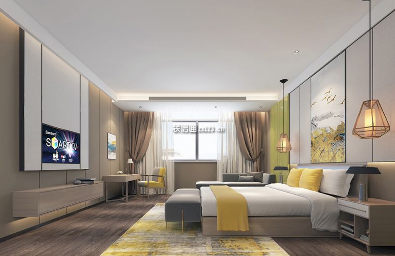 郑州主题酒店4000平米装修设计案例