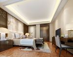 钱隆首府新中式120平米三居室装修案例