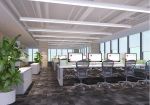 办公室装修1400平新中式风格案例赏析