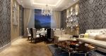 灵山路260平欧式豪华锦麟特色餐厅装修设计案例