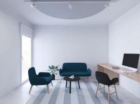 简约公寓设计 简约公寓装修效果图  客厅沙发效果图欣赏