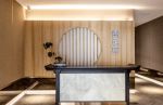 上海足浴店接待台装修设计图片赏析