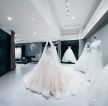 上海高档婚纱专卖店装修设计实景图