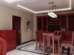 珠江绿洲家园145平米中式古典风格装修案例