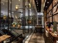 100平韩式风格特色餐厅装修案例