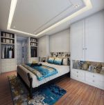 银基王朝115平米现代简约风格三居室装修案例