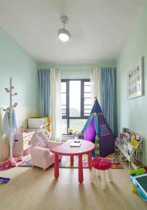 昆明房屋装修儿童玩具房设计效果图