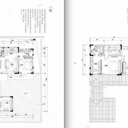 A1'（一二层）户型 3室3厅3卫  建筑面积：约215平米