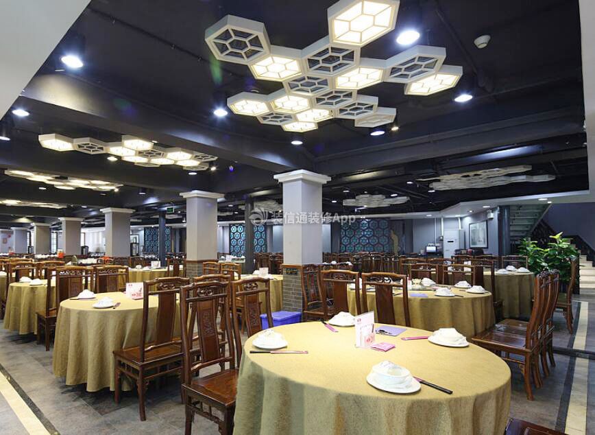 2023上海大型中餐厅装修设计实景图