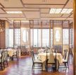 上海中餐厅大堂镂空隔断装修效果图欣赏