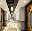 上海中餐厅室内走廊装修设计实景图欣赏