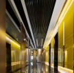 广州高级酒店走廊吊顶装修设计图片