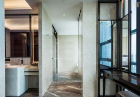 广州现代酒店套房卫生间装修设计图