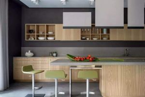 现代设计风格厨房吧台