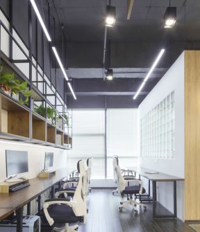 广州现代风小型办公室装修设计欣赏