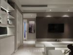 紫薇臻品95平现代简约风格三居室装修案例
