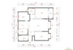 紫薇西棠北欧风格120平米三居室装修案例