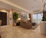 白桦林印象129平米三居室装修现代简约风格家装案例
