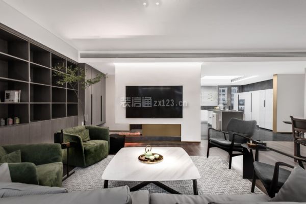 重庆150平米新中式风格客厅装修效果图