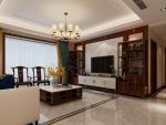 亮丽家园140㎡新中式风格三居室装修案例