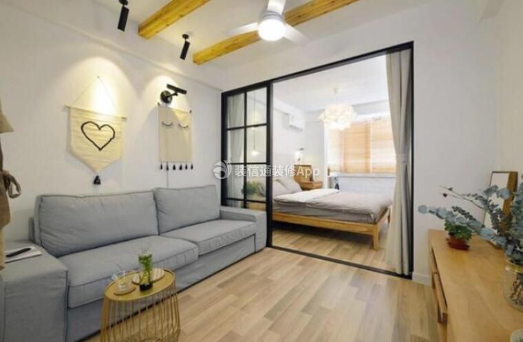 2023海口小户型北欧风格单身公寓装修图片