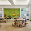 南宁国际幼儿园教室桌椅装修设计图2023
