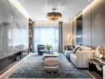 凤翔湖滨世纪现代中式风格三居室装修案例