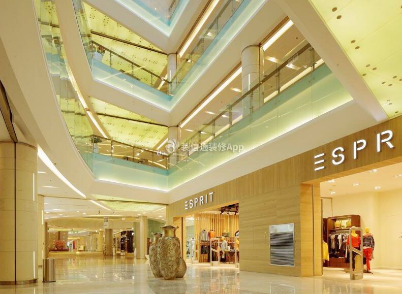 上海购物中心大厅装修图片赏析