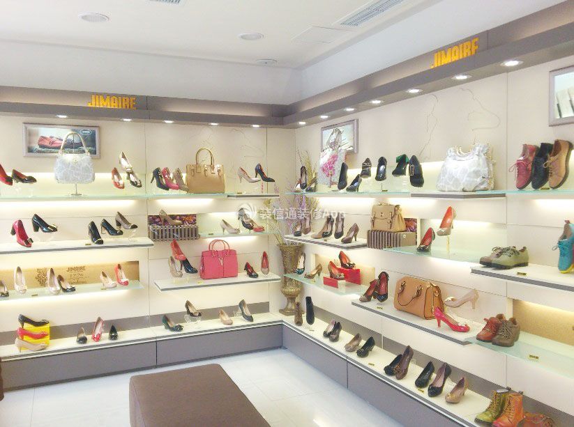 上海购物中心鞋店装修设计效果图片