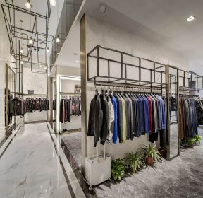 2021昆明男装店面装修装潢设计图-每日推荐