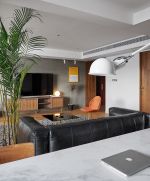 托斯卡纳120平三居室北欧极简风格装修案例