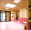 广州幼儿园走廊地面装修装饰图片