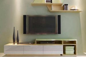 客廳電視柜裝飾品