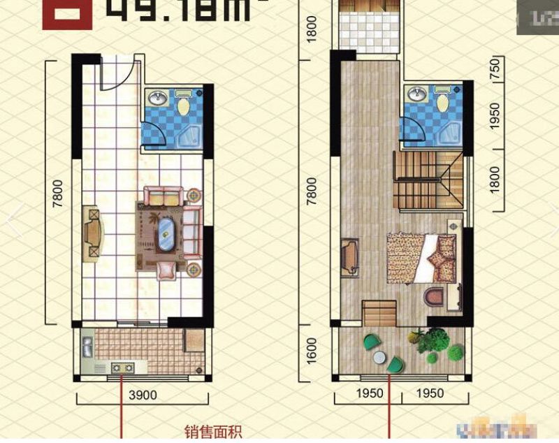 金泰丝路花城户型图