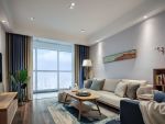宏一珊瑚海现代风格80平米两居室装修案例