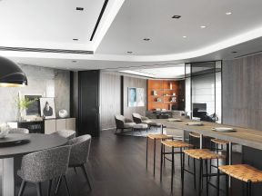 南宁150平现代风格房子室内设计效果图